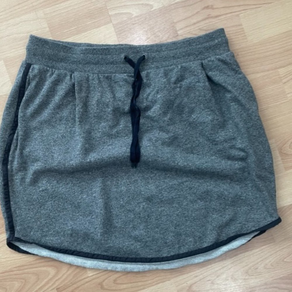 Madewell Gray Track Skirt (M)